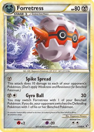 Forretress (13) (13) [Undaunted] Reverse Holofoil - Deck Out Gaming