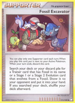 Fossil Excavator (111) [Mysterious Treasures] - Deck Out Gaming