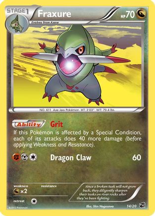 Fraxure (14) (14) [Dragon Vault] Holofoil - Deck Out Gaming