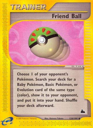 Friend Ball (126) [Skyridge] Reverse Holofoil - Deck Out Gaming