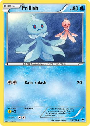 Frillish (30) [Noble Victories] Reverse Holofoil - Deck Out Gaming