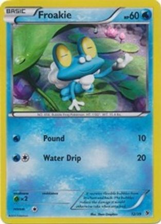 Froakie (12) [Kalos Starter Set] Holofoil - Deck Out Gaming