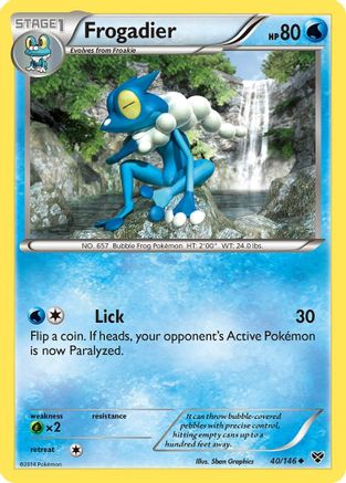 Frogadier (40) [XY Base Set] - Deck Out Gaming