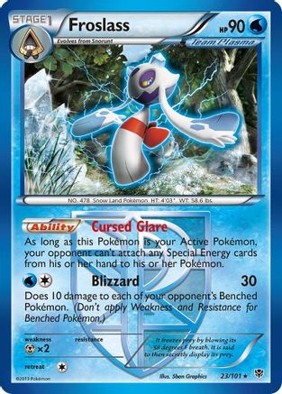 Froslass (Team Plasma) (23) [Plasma Blast] Reverse Holofoil - Deck Out Gaming