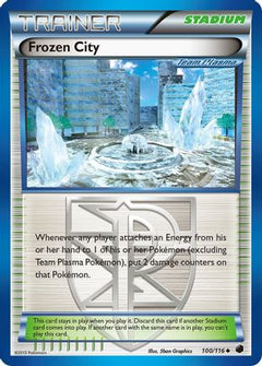 Frozen City (Team Plasma) (100) [Plasma Freeze] Reverse Holofoil - Deck Out Gaming