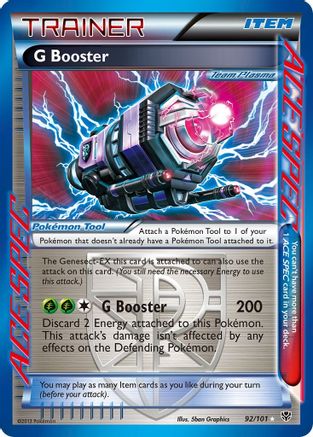 G Booster (Team Plasma) (92) [Plasma Blast] Holofoil - Deck Out Gaming