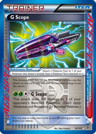 G Scope (Team Plasma) (93) [Plasma Blast] Holofoil - Deck Out Gaming