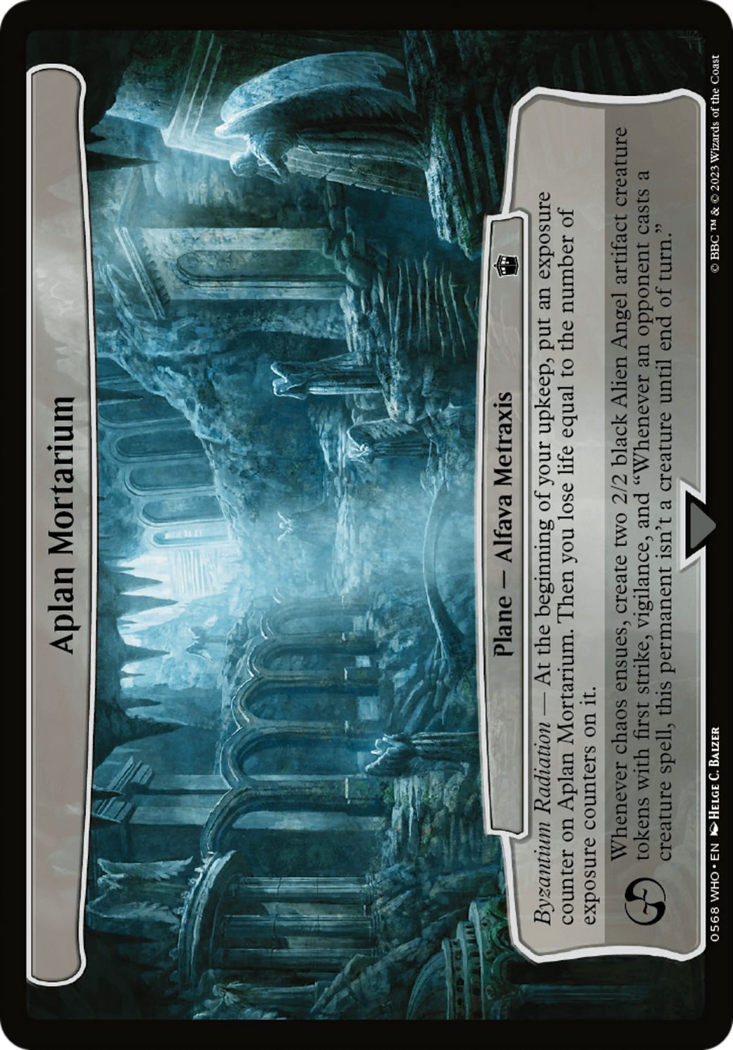 Aplan Mortarium (568) [Doctor Who] - Deck Out Gaming