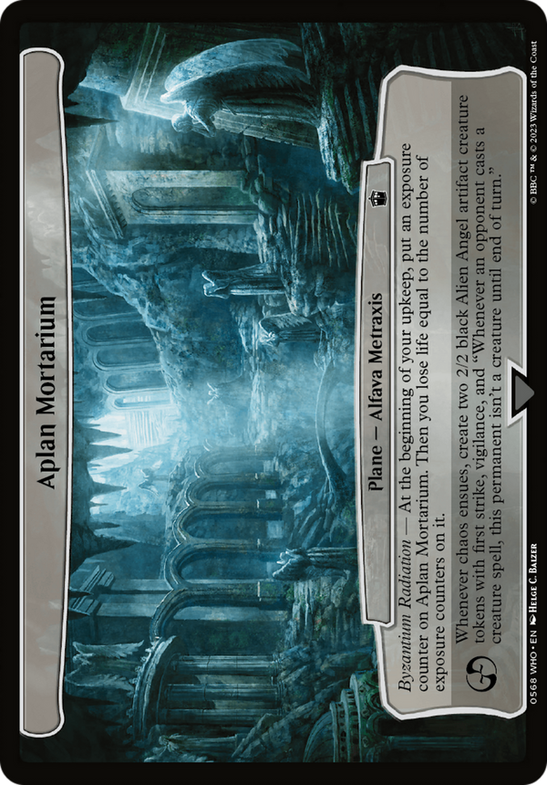 Aplan Mortarium (568) [Doctor Who] - Deck Out Gaming