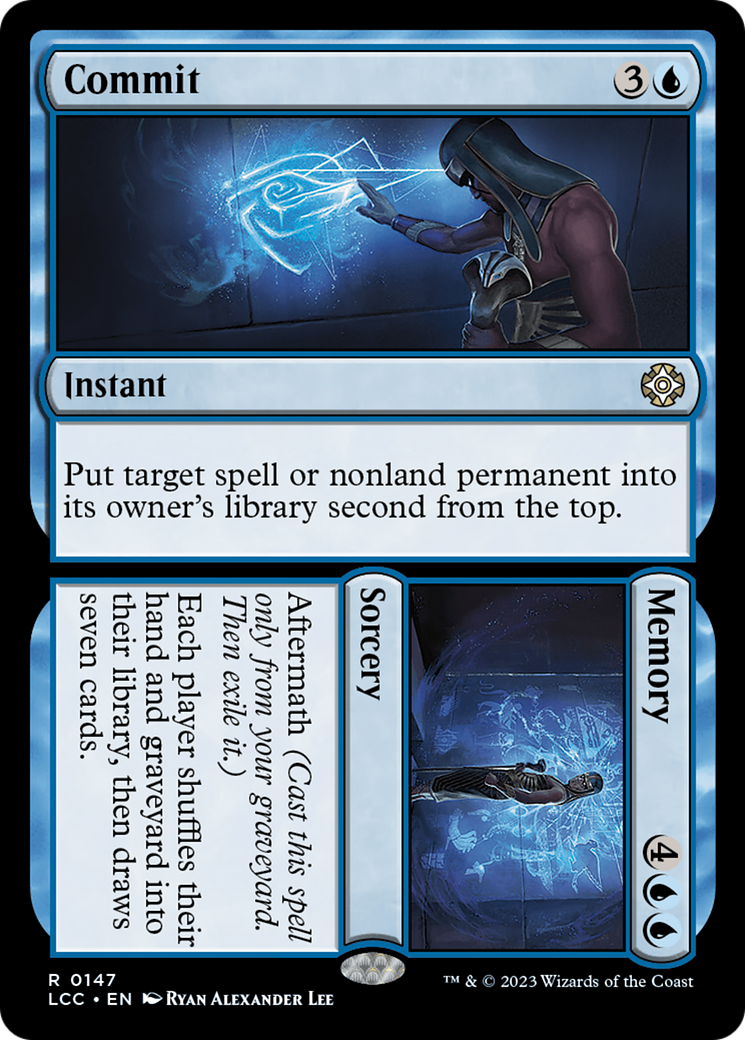 Commit // Memory (147) [The Lost Caverns of Ixalan Commander] - Deck Out Gaming