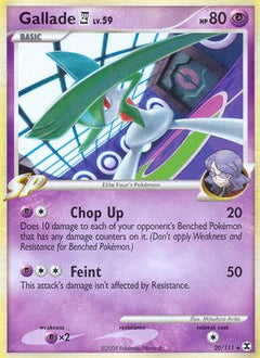 Gallade E4 (20) [Rising Rivals] Reverse Holofoil - Deck Out Gaming
