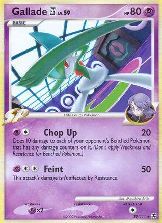 Gallade E4 (20) [Rising Rivals] Reverse Holofoil - Deck Out Gaming