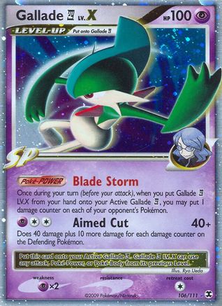 Gallade E4 Lv.X (106) [Rising Rivals] Holofoil - Deck Out Gaming