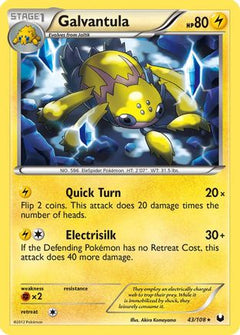 Galvantula (43) [Dark Explorers] Reverse Holofoil - Deck Out Gaming