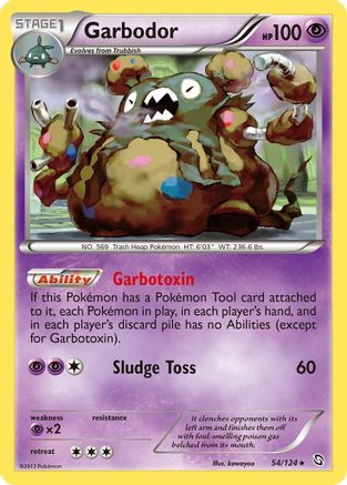 Garbodor (54) [Dragons Exalted] Holofoil - Deck Out Gaming