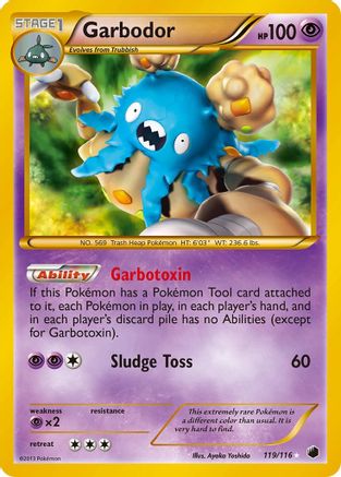 Garbodor (119 Secret Rare) (119) [Plasma Freeze] Holofoil - Deck Out Gaming