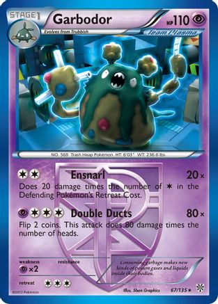 Garbodor (Team Plasma) (67) (67) [Plasma Storm] Reverse Holofoil - Deck Out Gaming