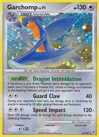 Garchomp (5) [Supreme Victors] Reverse Holofoil - Deck Out Gaming