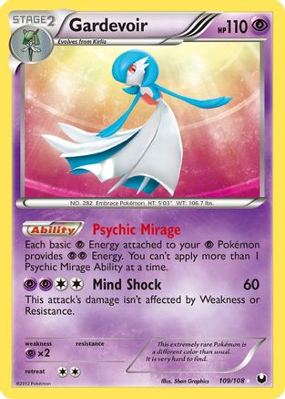 Gardevoir (109) [Dark Explorers] Holofoil - Deck Out Gaming