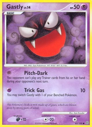 Gastly (62) [Stormfront] Reverse Holofoil - Deck Out Gaming