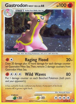 Gastrodon West Sea (9) [Secret Wonders] Reverse Holofoil - Deck Out Gaming