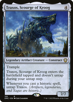 Traxos, Scourge of Kroog (195) [Commander: Dominaria United] - Deck Out Gaming