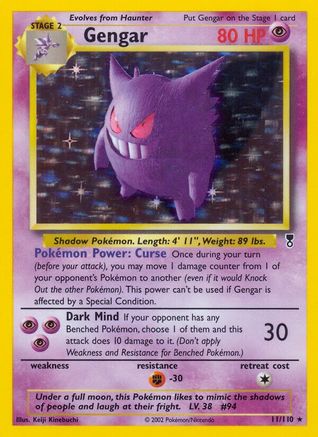 Gengar (11) [Legendary Collection] Holofoil - Deck Out Gaming