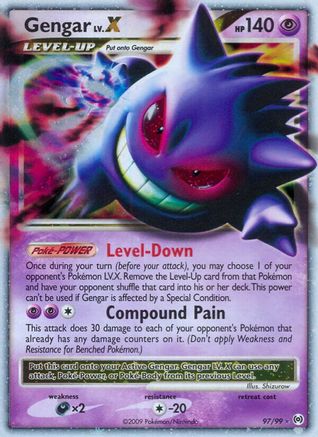 Gengar Lv.X (97) [Arceus] Holofoil - Deck Out Gaming