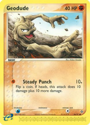 Geodude - 56/97 (56) [Dragon] - Deck Out Gaming