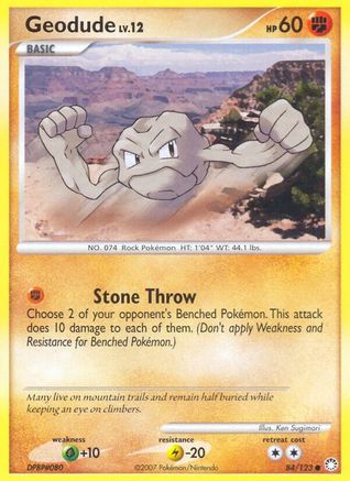 Geodude (84) [Mysterious Treasures] - Deck Out Gaming