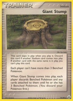 Giant Stump (75) [Legend Maker] - Deck Out Gaming