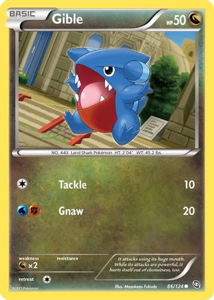 Gible (86) (86) [Dragons Exalted] - Deck Out Gaming