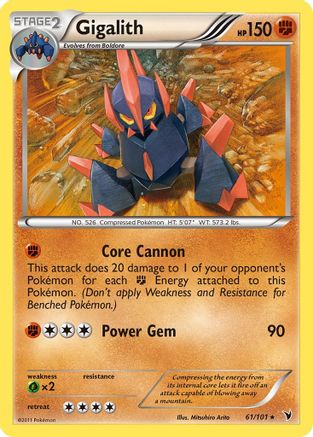Gigalith (61) [Noble Victories] - Deck Out Gaming