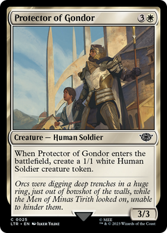 Protector of Gondor (25) [The Lord of the Rings: Tales of Middle-earth] foil - Deck Out Gaming