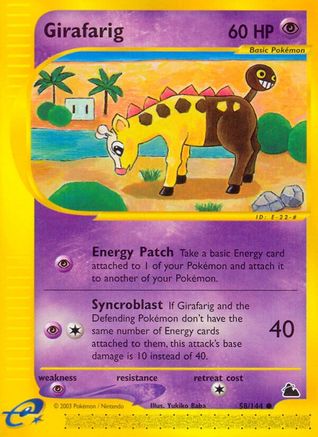 Girafarig (58) [Skyridge] - Deck Out Gaming
