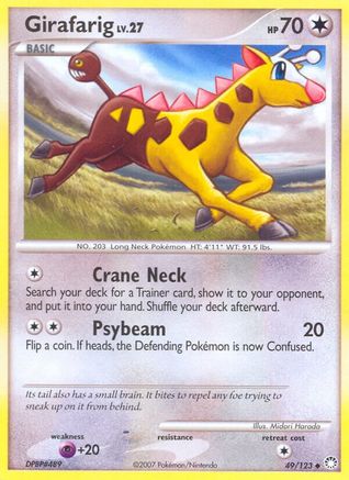 Girafarig (49) [Mysterious Treasures] - Deck Out Gaming