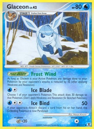 Glaceon (41) [Rising Rivals] - Deck Out Gaming
