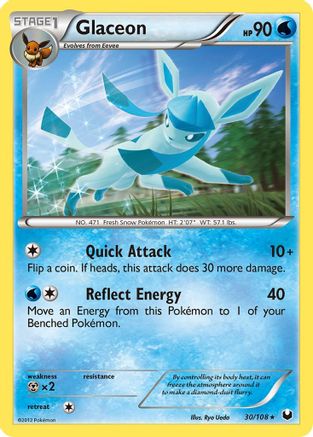 Glaceon (30) [Dark Explorers] - Deck Out Gaming