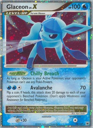 Glaceon LV.X (98) [Majestic Dawn] Holofoil - Deck Out Gaming