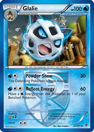 Glalie (Team Plasma) (22) [Plasma Blast] - Deck Out Gaming