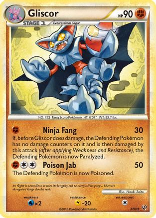 Gliscor (4) [Undaunted] Holofoil - Deck Out Gaming
