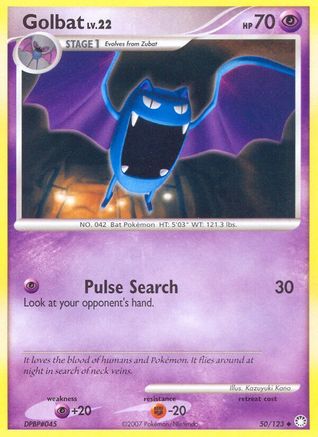Golbat (50) [Mysterious Treasures] - Deck Out Gaming