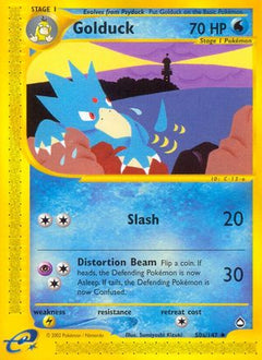 Golduck (50a) (50) [Aquapolis] Reverse Holofoil - Deck Out Gaming