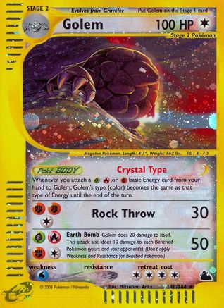 Golem (148) [Skyridge] Holofoil - Deck Out Gaming