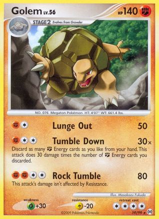 Golem (19) [Arceus] - Deck Out Gaming