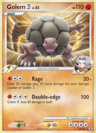 Golem E4 (23) [Rising Rivals] Reverse Holofoil - Deck Out Gaming