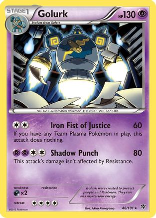 Golurk (46) [Plasma Blast] Holofoil - Deck Out Gaming