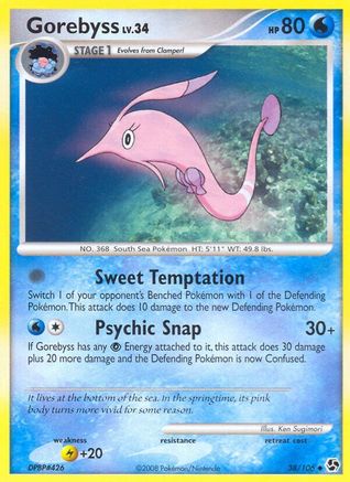 Gorebyss (38) [Great Encounters] Reverse Holofoil - Deck Out Gaming