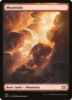 Mountain (380) (380) [Double Masters] foil - Deck Out Gaming