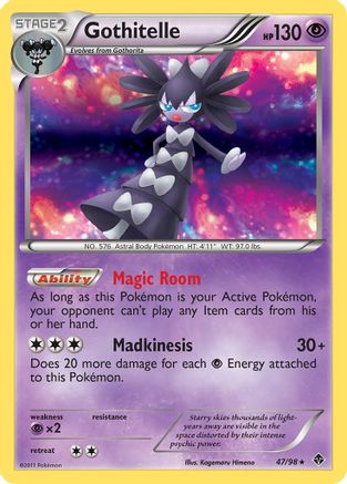Gothitelle (47) (47) [Emerging Powers] Reverse Holofoil - Deck Out Gaming